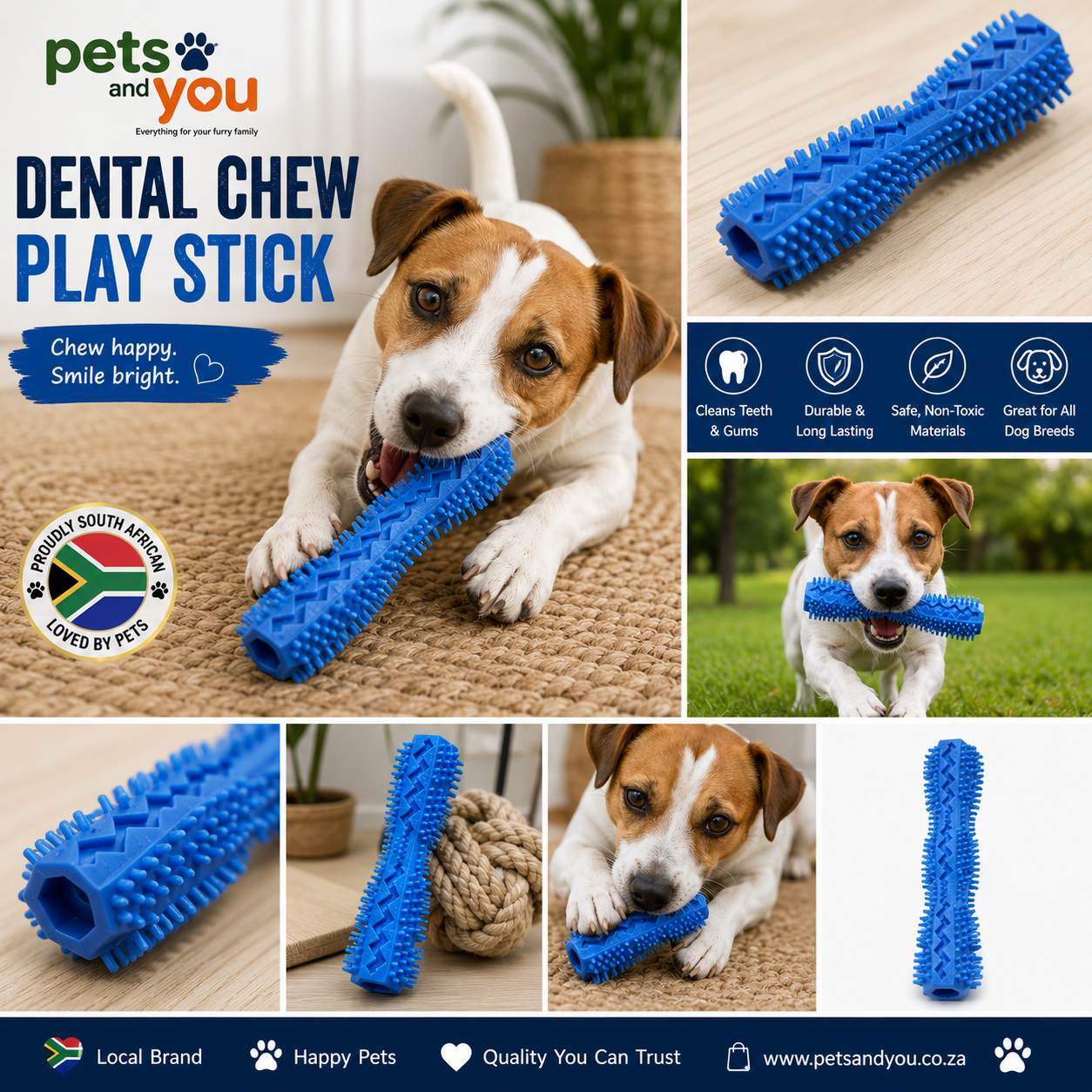 Dental Chew Play Stick for Dogs